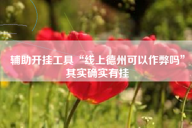 辅助开挂工具“线上德州可以作弊吗	”其实确实有挂